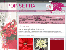 Tablet Screenshot of le-poinsettia.info